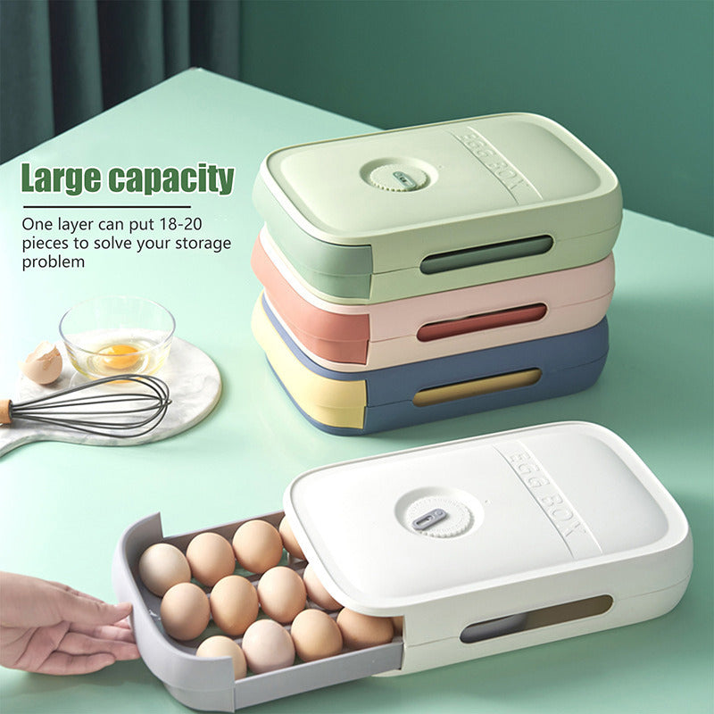 صندوق للبيض إيجوو: لتخزين وترتيب البيض بشكل ذكي ومبتكر